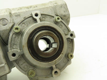 Bonfiglioli Worm Gearbox 300:1 Reducer 5.8rpm P63 Hollow Output Missing Input