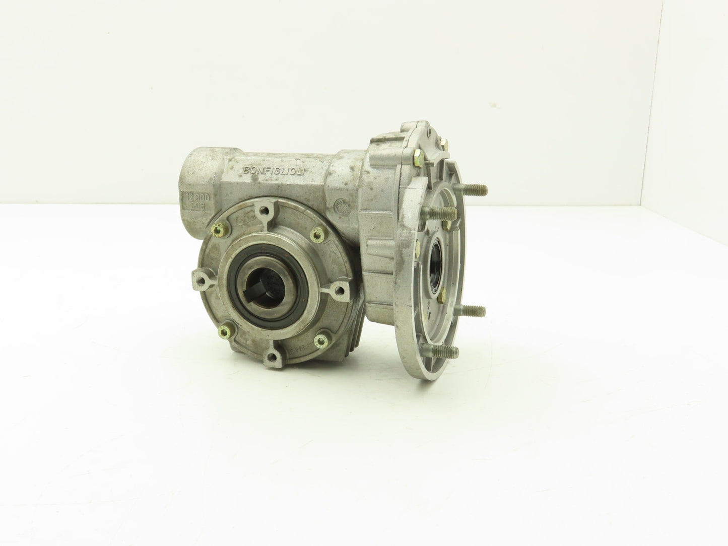 Bonfiglioli Worm Gearbox 300:1 Reducer 5.8rpm P63 Hollow Output Missing Input