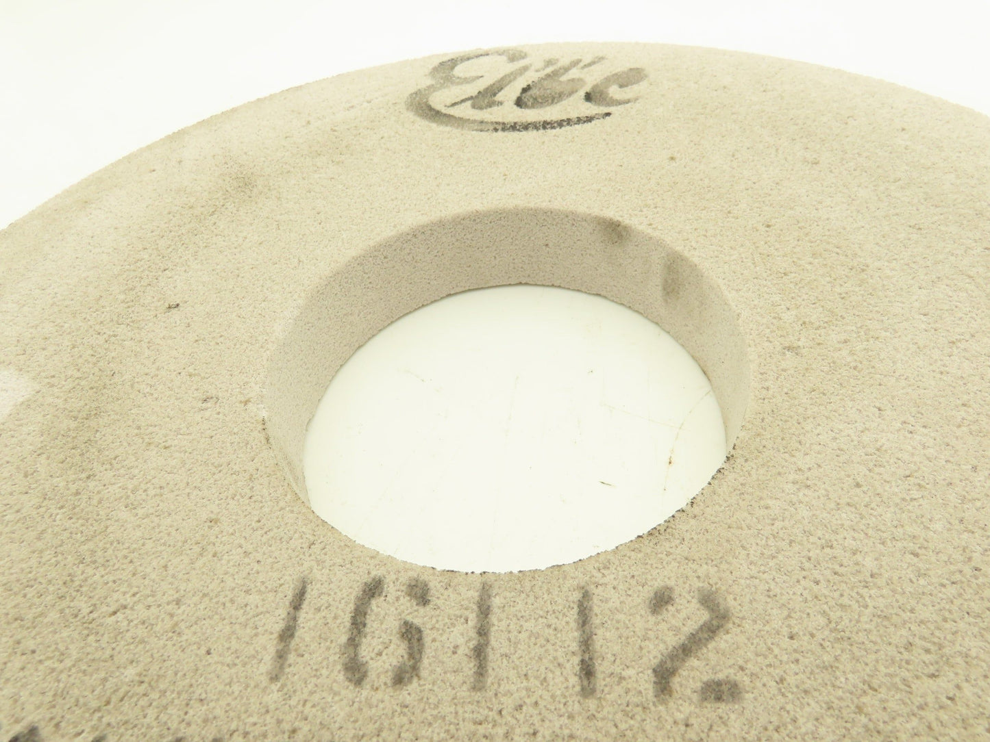 Elbe 89A80-3.G.13 Surface Grinding Wheel 15-3/4"x 1-3/8"x 5" White