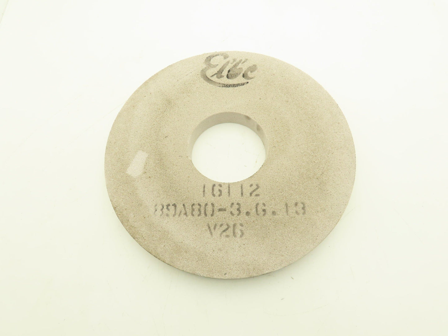 Elbe 89A80-3.G.13 Surface Grinding Wheel 15-3/4"x 1-3/8"x 5" White