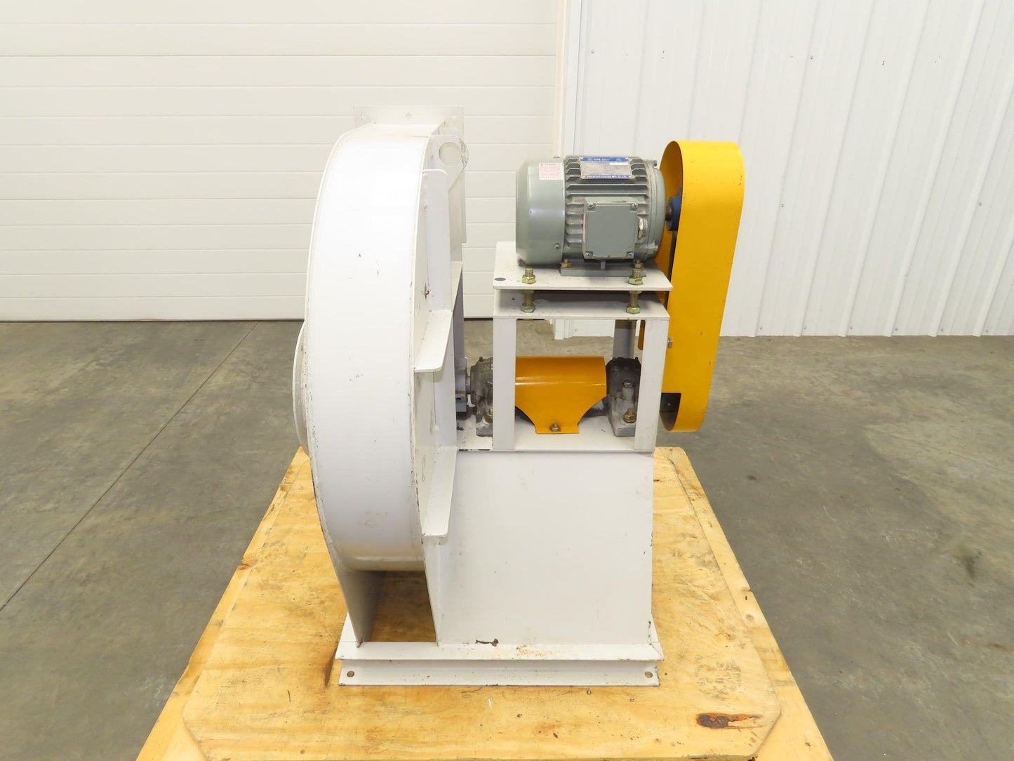 Backward Inclined Centrifugal Blower 14" Impeller 3Ph 2HP 220/380V 8" Inlet