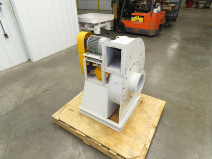 Backward Inclined Centrifugal Blower 14" Impeller 3Ph 2HP 220/380V 8" Inlet