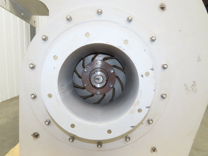 Backward Inclined Centrifugal Blower 14" Impeller 3Ph 2HP 220/380V 8" Inlet