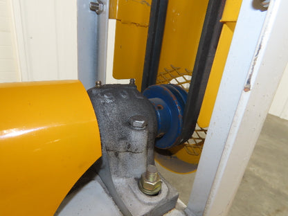 Backward Inclined Centrifugal Blower 14" Impeller 3Ph 2HP 220/380V 8" Inlet