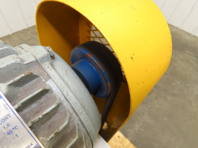 Backward Inclined Centrifugal Blower 14" Impeller 3Ph 2HP 220/380V 8" Inlet