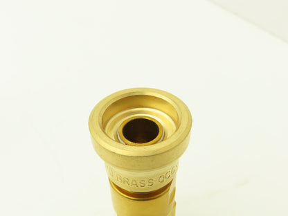 Swagelok B-QC6-B-6PM Brass Quick Connect 3/8" Male Lot of 3