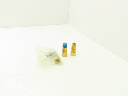 Swagelok B-QC6-B-6PM Brass Quick Connect 3/8" Male Lot of 3