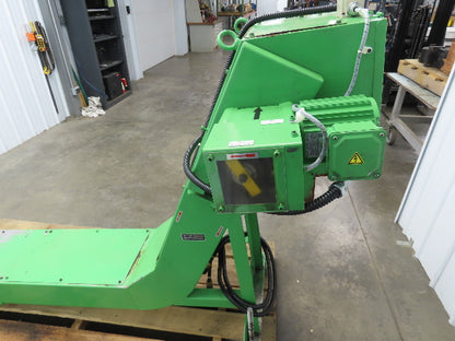 Tanaka Magnetic Chip Conveyor Scraper Chain w/Coolant Filter 14"W 112"L 220V 3PH
