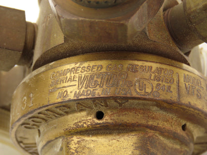 Victor VTS250B Inert Gas Regulator 3000 psig