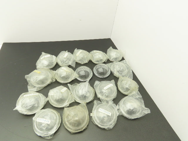 3" Clear Plastic Dome 2.935" hole