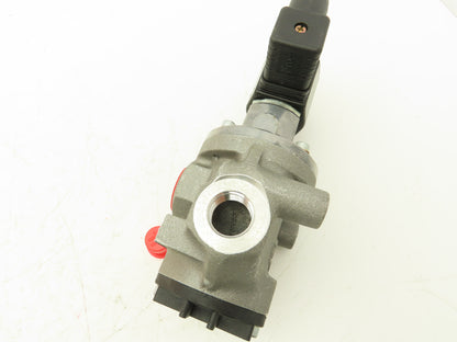 Herion 80-265-70 Pneumatic Air Indirect Solenoid Actuated Poppet Valve 24V Coil