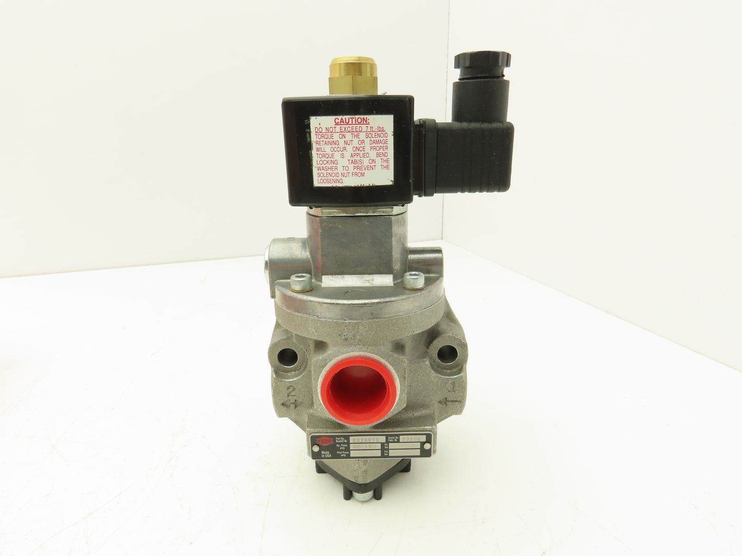 Herion 80-265-70 Pneumatic Air Indirect Solenoid Actuated Poppet Valve 24V Coil