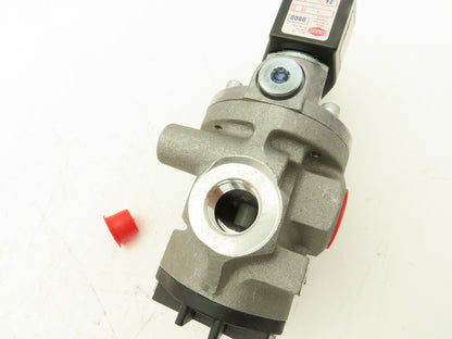 Herion 80-265-70 Pneumatic Air Indirect Solenoid Actuated Poppet Valve 24V Coil