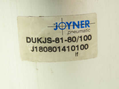 Joyner DUKJS-81-80/100 Pneumatic Air Cylinder 80mm Bore 100mm Stroke