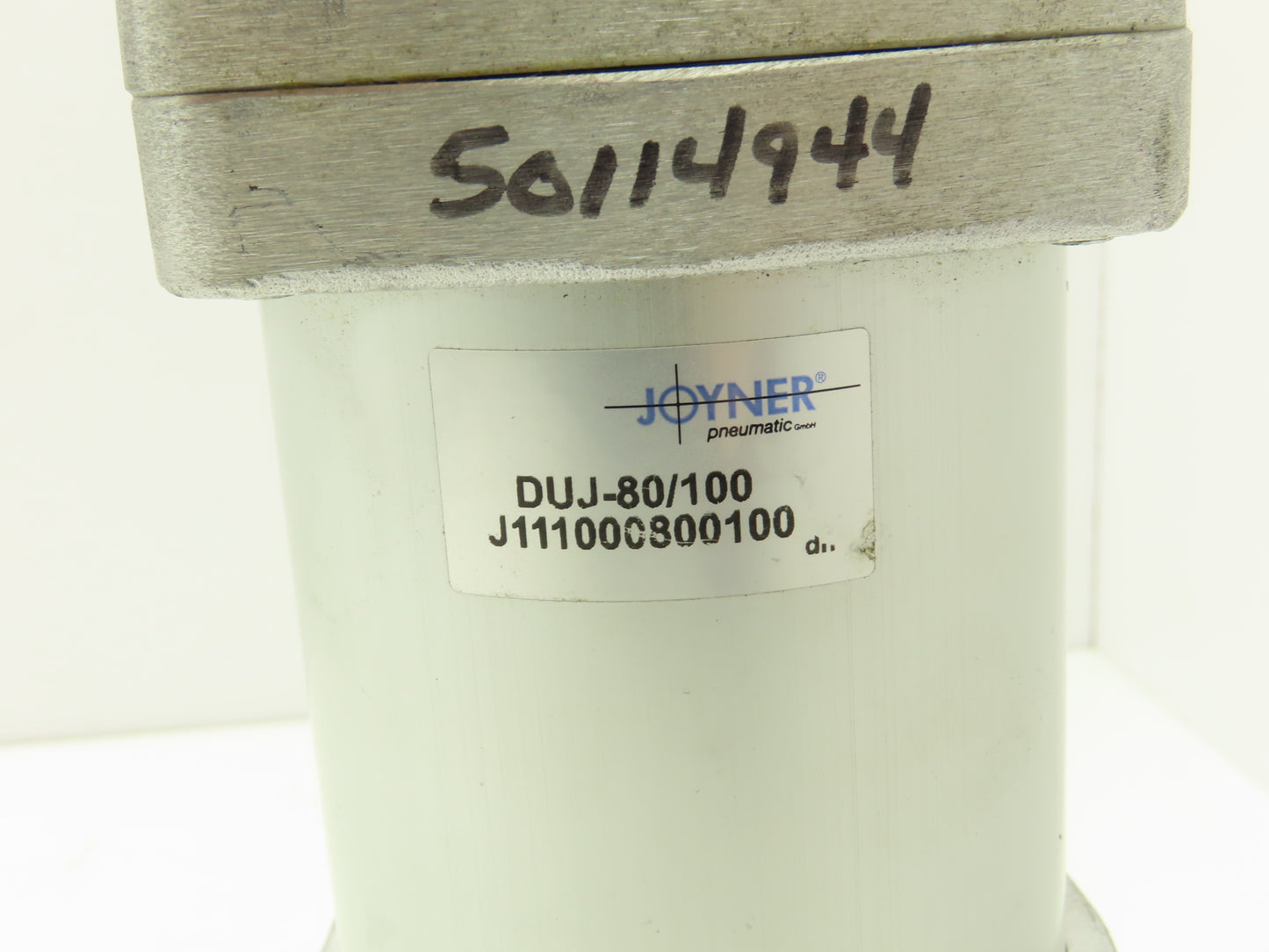 Joyner DUJ-80/100 Pneumatic Air Cylinder 80mm Bore 100mm Stroke