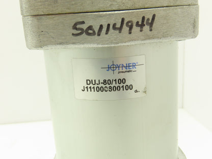 Joyner DUJ-80/100 Pneumatic Air Cylinder 80mm Bore 100mm Stroke