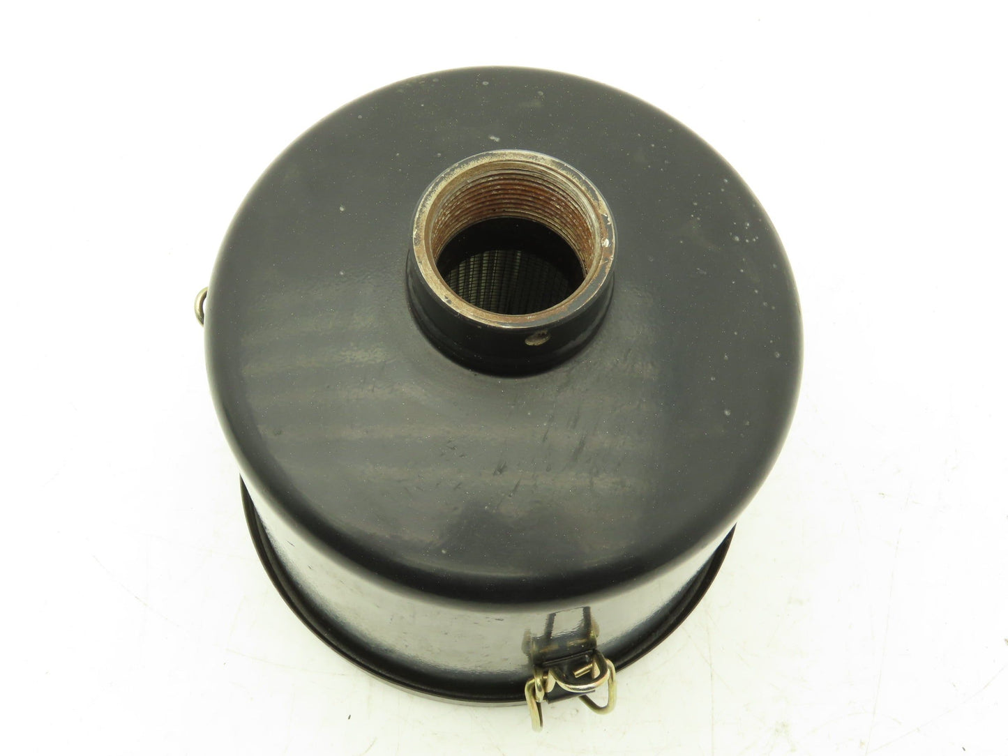 Vacuum Pump Air Filter Silencer 1-1/4" FNPT Steel Housing