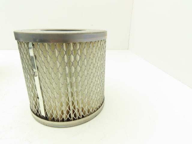 Vacuum Pump Air Filter Silencer 1-1/4" FNPT Steel Housing