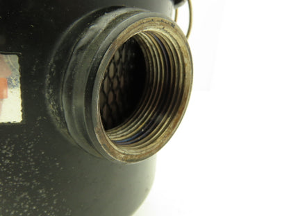 Vacuum Pump Air Filter Silencer 1-1/4" FNPT Steel Housing