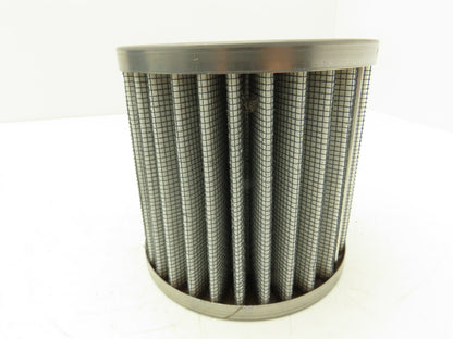 Vacuum Pump Blower Air Filter Silencer 1-1/4" FNPT Steel Housing