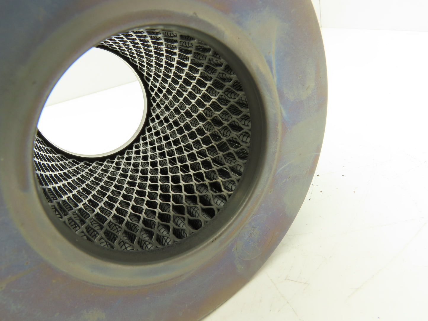 Vacuum Pump Blower Air Filter Silencer 1-1/4" FNPT Steel Housing