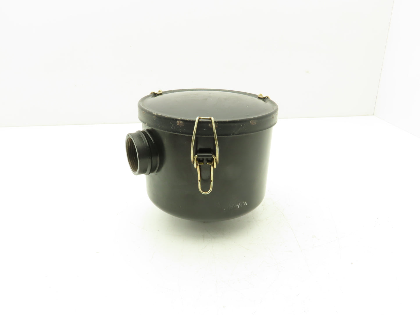 Vacuum Pump Blower Air Filter Silencer 1-1/4" FNPT Steel Housing