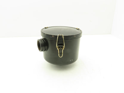 Vacuum Pump Blower Air Filter Silencer 1-1/4" FNPT Steel Housing