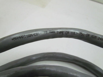 Manhattan/CDT 18AWG Type CM 20-CDR M4702 Shielded Calbe Non Plenum 75C AWM2464