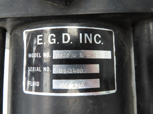 EGD SS20-4x2 Hydraulic Shock Absorber Cylinder 2" Stroke