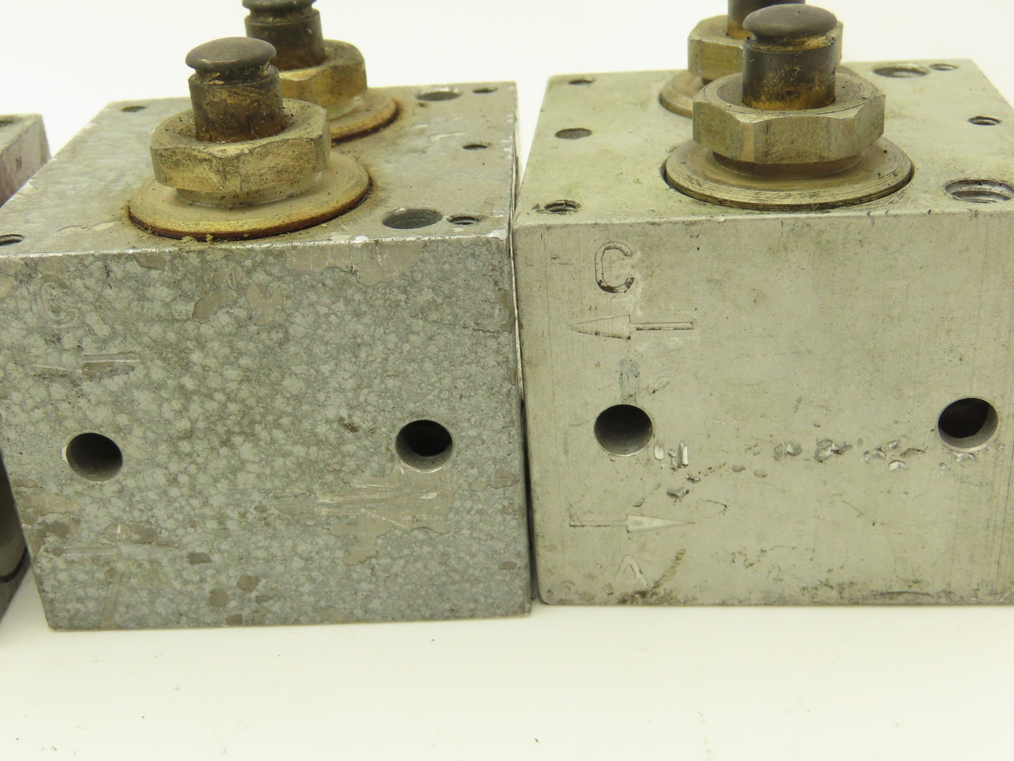 Knorr-Bremse WBV-6 Pneumatic Air Double Switch Block Lot of 6