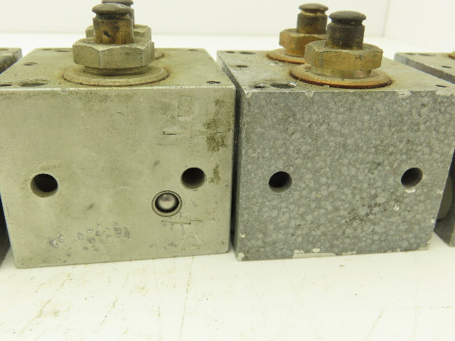 Knorr-Bremse WBV-6 Pneumatic Air Double Switch Block Lot of 6