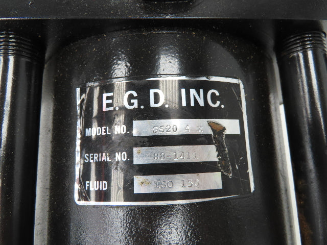 EGD SS20-4x2 Hydraulic Shock Absorber Cylinder 2" Stroke