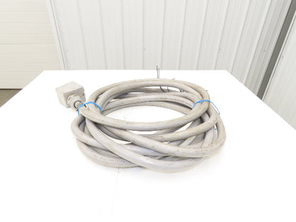 Lapp ILME 601634 Multi-Conductor 16AWG 34 Conductor 30' Cable 600V W/32 Pin Plug