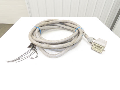 Lapp ILME 601634 Multi-Conductor 16AWG 34 Conductor 30' Cable 600V W/32 Pin Plug