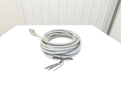Lapp ILME 601618 Multi-Conductor 16AWG 18 Conductor 35' Cable 600V W/15 Pin Plug