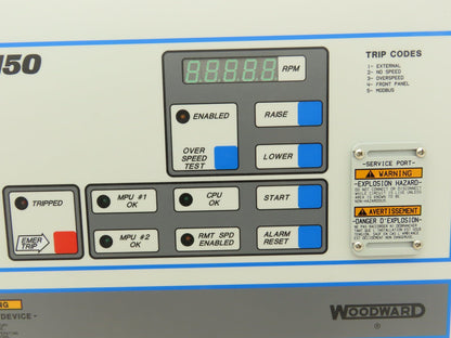 Woodward 9905-867 Peak 150 Digital Steam Turbine Controller