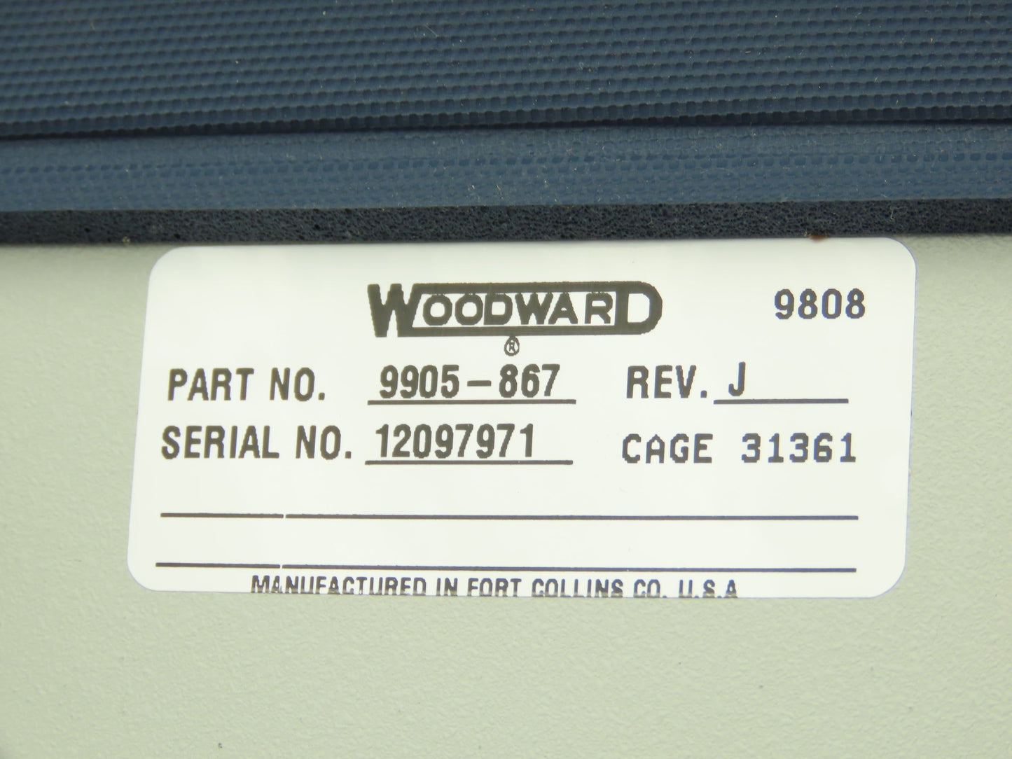 Woodward 9905-867 Peak 150 Digital Steam Turbine Controller