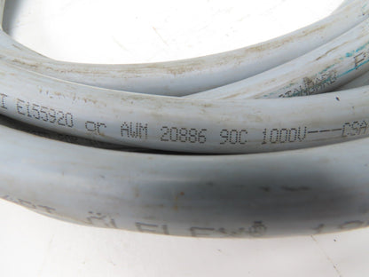Lapp ILME 601618 Multi-Conductor 16AWG 18 Conductor 30' Cable 600V W/15 Pin Plug