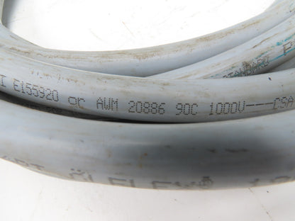 Lapp ILME 601618 Multi-Conductor 16AWG 18 Conductor 30' Cable 600V W/15 Pin Plug
