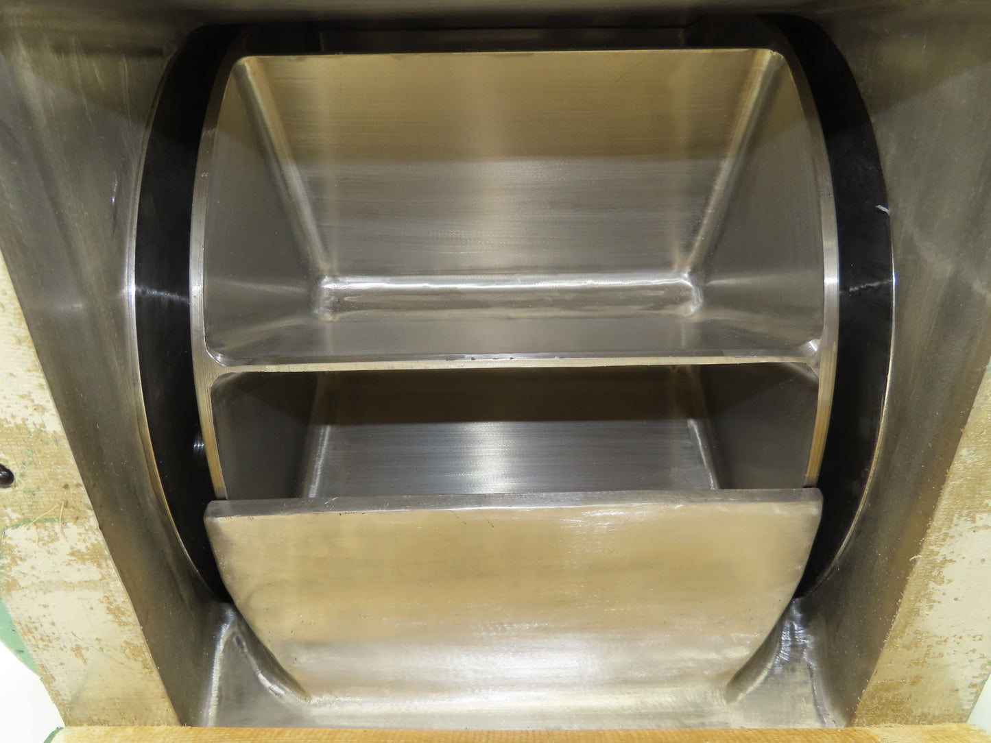 Andritz Sprout Bauer 1410 MSI Stainless Rotary Airlock Feeder Valve 8x10" Flange
