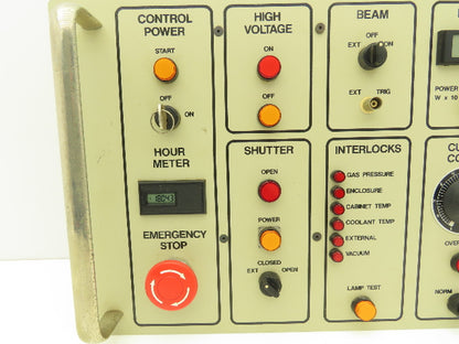 Laser Machining C82 Operator Panel 29022-010 Rev A 14120-013