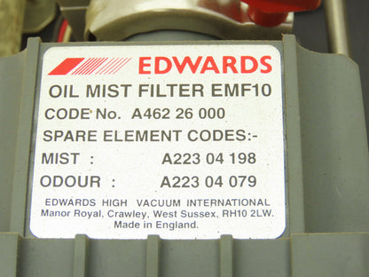 Laser Machining EMF10 Pneumatic Air Filtration/Purification System