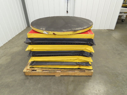 Southworth Spring Table Pallet Load Leveler Single Spring 43-1/2" Turntable