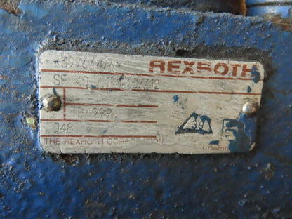 Hydraulic Cylinder 11" Bore 20" Stroke 7" Rod Dia w/Rexroth Check Valve