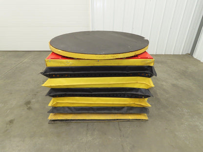 Southworth Spring Table Pallet Load Leveler Single Spring 43-1/2" Turntable