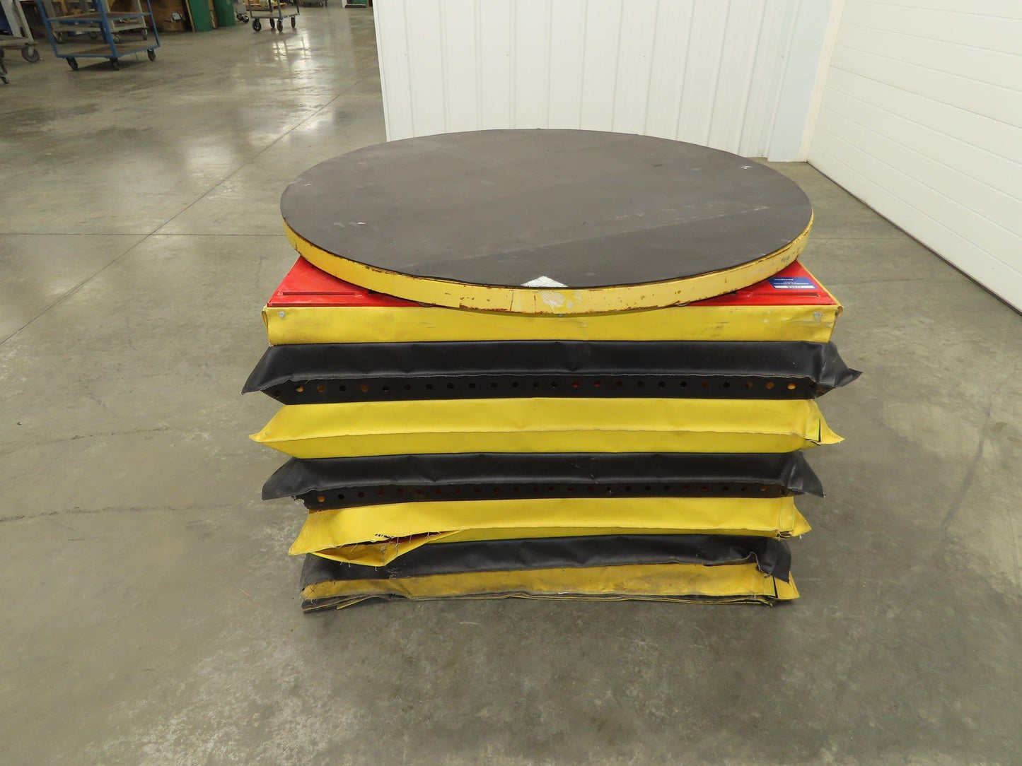 Southworth Spring Table Pallet Load Leveler Single Spring 43-1/2" Turntable
