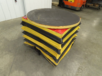Southworth Spring Table Pallet Load Leveler Single Spring 43-1/2" Turntable