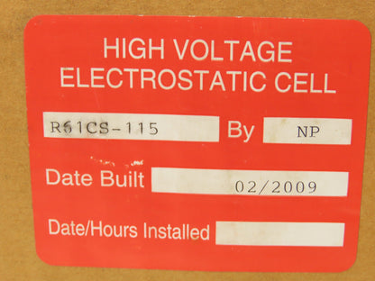 ASL Technologies R61CS-115 Replacement High Voltage Electrostatic Cell