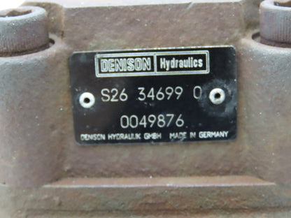 Denison R5V12 313 12 A1 Hydraulic Relief Valve 0049876 S26 34699 0