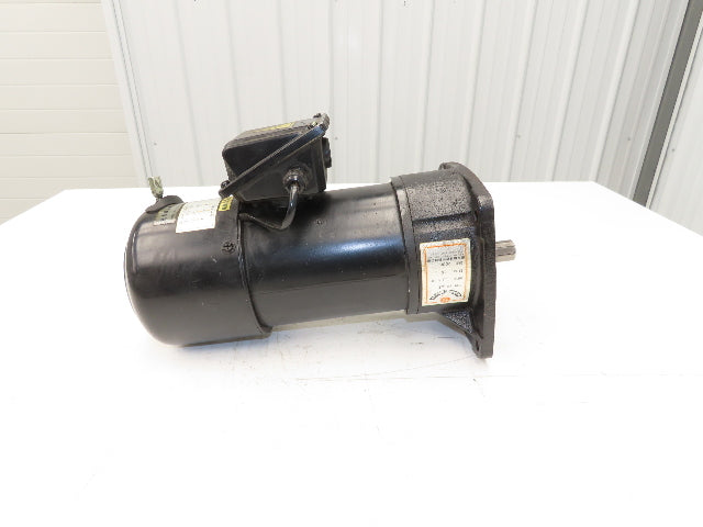 I-TA Machinery FM22 Gear Motor 3/4Hp 220/380V 3PH 10:1 Reducer 172rpm with Brake